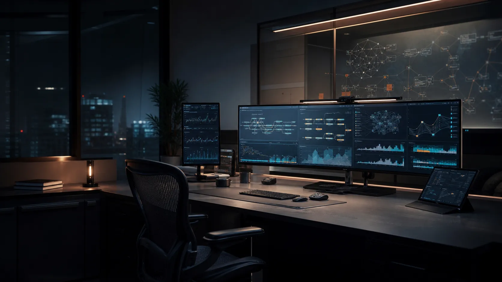 Operations command center interface for lead routing and attribution